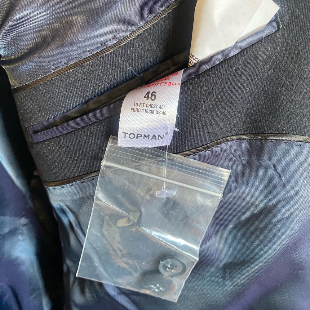 Topman double breasted blazer 46 R - Picture 3 of 5